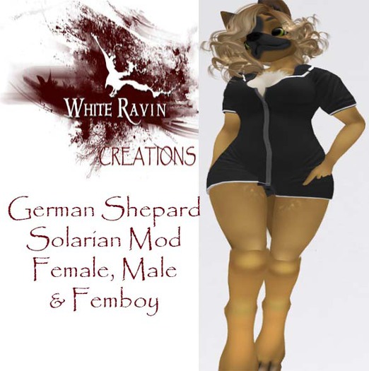 White Ravin Creations - German Shepard Mod