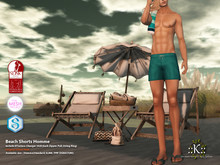 ::K:: Beach Shorts Homme Black [BOX]