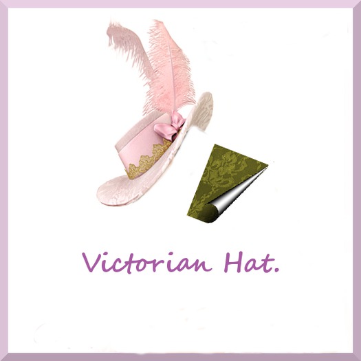 D.A. Victorian hat Green