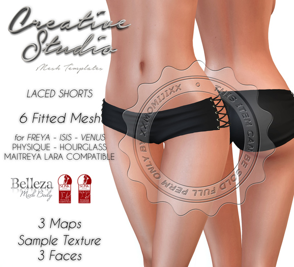 - CREATIVE STUDIO - Laced Shorts DEMO