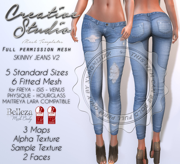 - CREATIVE STUDIO - Skinny Jeans v2