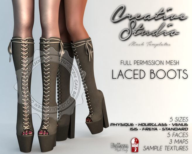 - CREATIVE STUDIO - Laced Boots DEMO