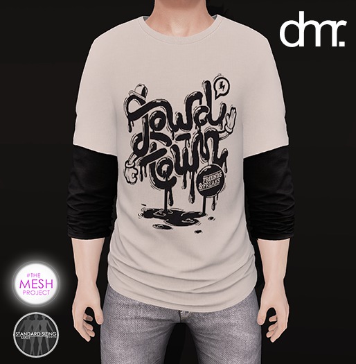[DR]Dual shirt LGL Friends::Mesh::