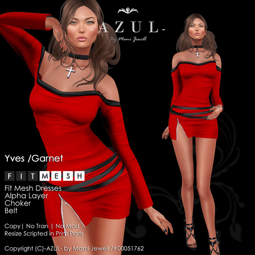 -AZUL- Yves /Garnet