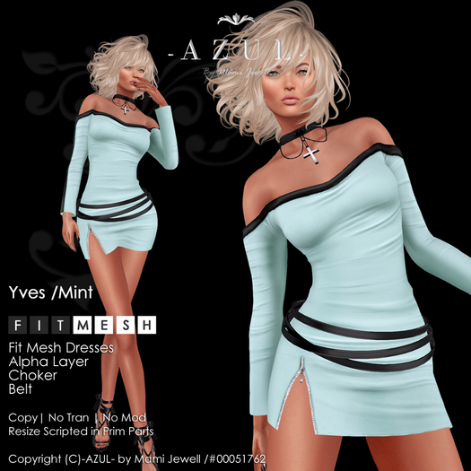-AZUL- Yves /Mint