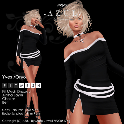 -AZUL- Yves /Onyx