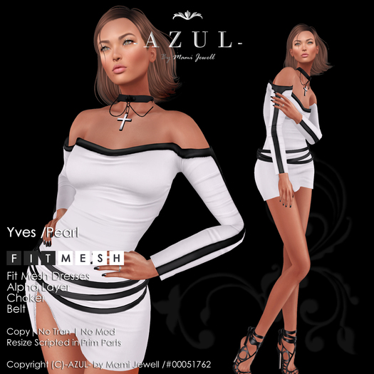 -AZUL- Yves /Pearl