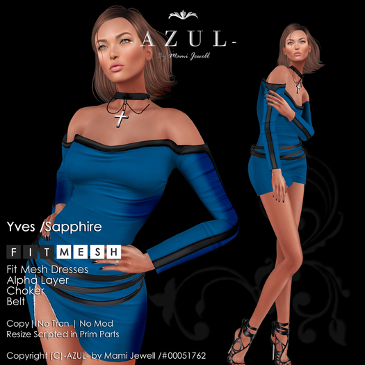 -AZUL- Yves /Sapphire