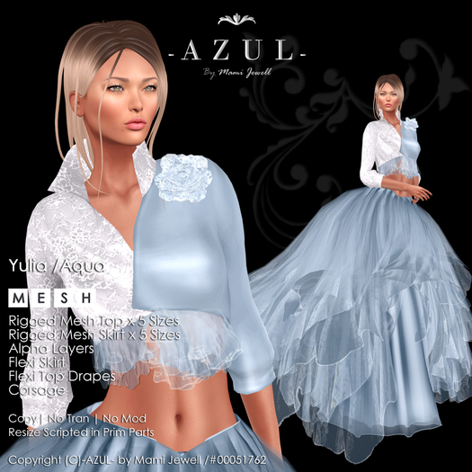 -AZUL- Yulia /Aqua