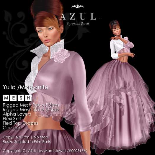 -AZUL- Yulia /Morganite