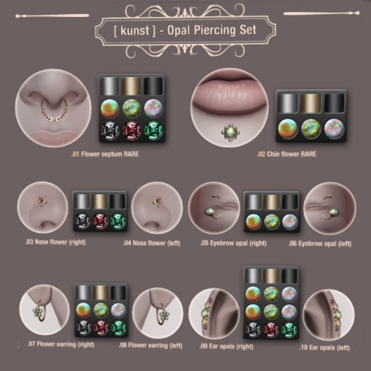 .07 [ kunst ] - Flower earring (right)