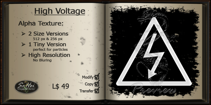:::: SaHei :::: High Voltage Alpha Texture