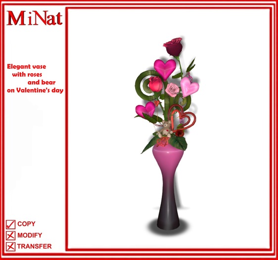 MN Vase Valentine's day