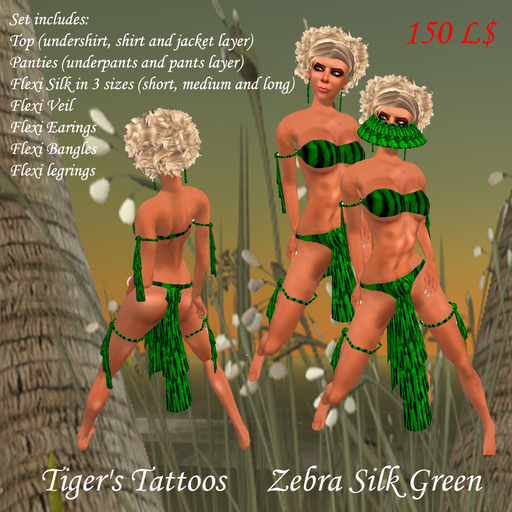 Zebra Silk *green*