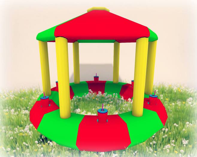 Kids Floating Drinks Station V2 (Sits 3)(Boxed)