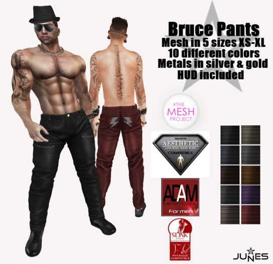JUNES Bruce Pants with HUD