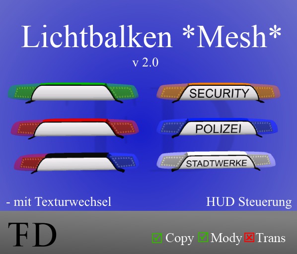 [TFD] Lichtbalken *Mesh*