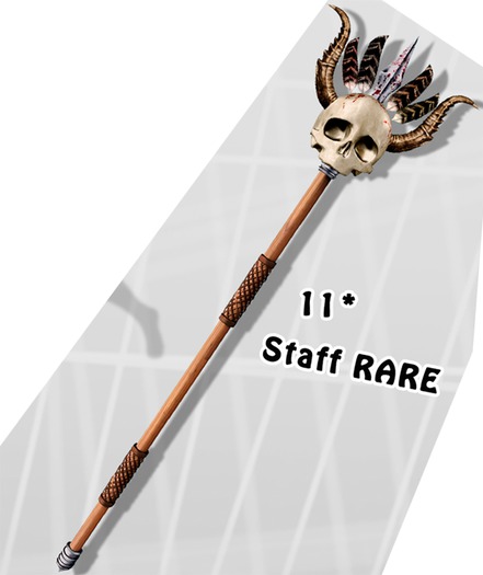 Luas The Huntress Staff RARE