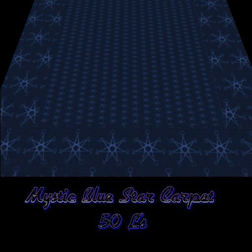 Mystic Blue Star Carpet