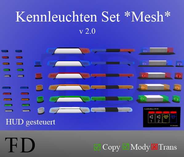 [TFD] Kennleuchten Set