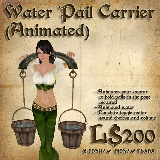 Shade - Water Pail Carrier 