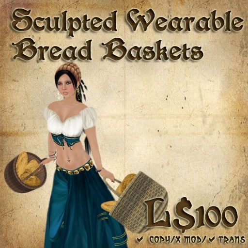 Shade - Sculpted Wearable Bread Baskets