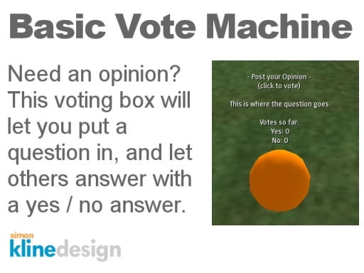 Basic Vote Machine Box