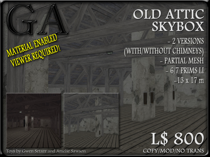 [GA] Old Attic Skybox [BOXED]