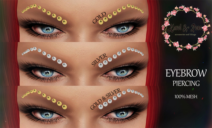 .KAROL ROSE. 50% OFF(1Week)eyebrow piercing