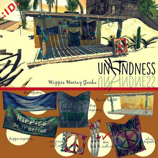 uK - Hippie Hooray Lean-To RARE