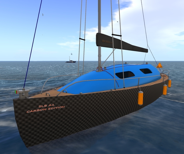 Texture for BBX Sports SLB A1 - Carbon Edition - Blue roof