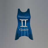Blue Gemini Zodiac Mesh Tank Top box