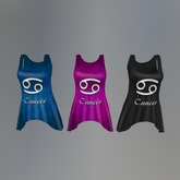 Cancer Zodiac Mesh Tank Top F box