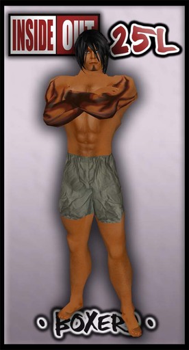 Inside Out - Boxers - Gray