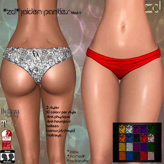*ZD* Jaiden Panties - Mod1
