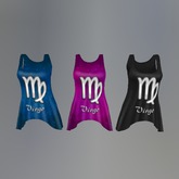 Virgo Zodiac Mesh Tank Top (Fatpack)