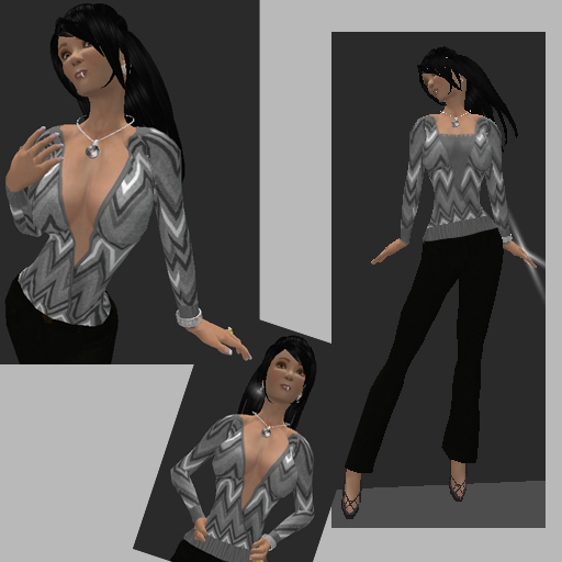 Charlie Wrap Outfit Gray