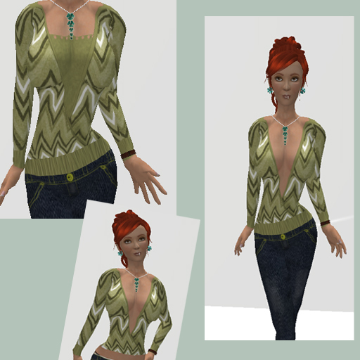 Charlie Wrap Outfit Green