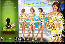 -Lamu Fashion-Outfit *Vacanze in Italia* Inspired D&G 2016