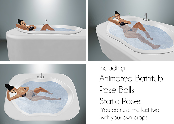 :::L.Pearl::: Bathtub Poses 2 & 6