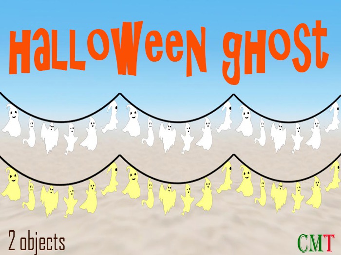 sol's pets & garden halloween ghost