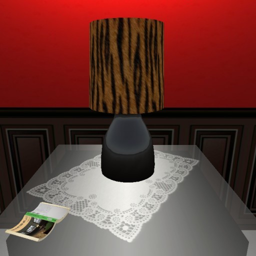 .:: AGD ::. Tiger Lamp (LS Black Base)
