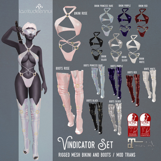 lassitude & ennui Vindicator bikini princess Maitreya RARE