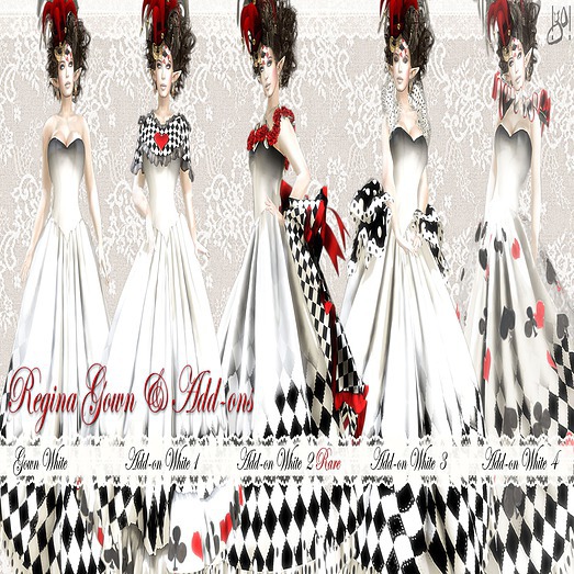 !gO! Regina add-on 3 - White