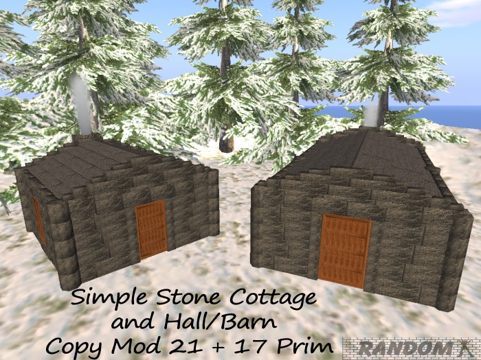 Cottage and Hall