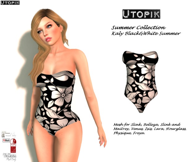 Beach Summer Collection Black&White