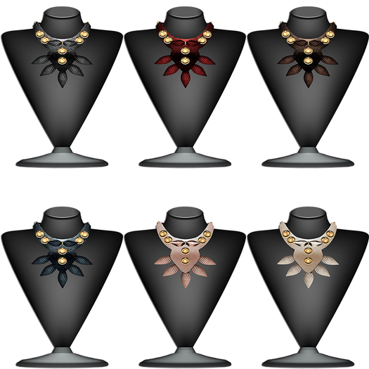 Asteria - "Capretto" Necklace [Gold&Silver] - Fatpack