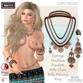 ::DBL:: Boho Culture Jewelry ~ Coppers (Fits Classic/Slink Relaxed/Maitreya Hands)