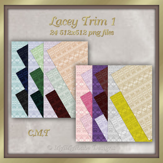 Lacey Trim 1 M