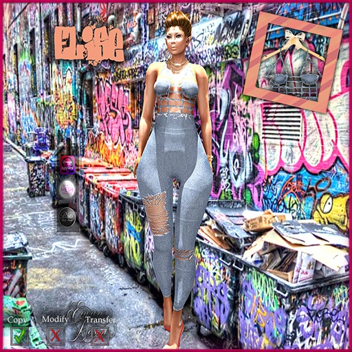 *E.D.* Elise Jumper ~ Blue 